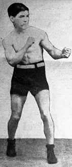 Fists: Johnny Hughes, English boxer