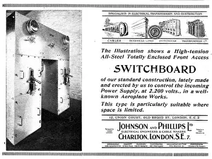 Switchboards: Johnson & Phillips Factory Electrical Switchboards