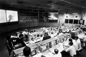 Consoles: Johnson Space Center - Mission Control Room