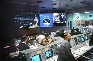 Consoles: Johnson Space Center - Mission Control Room