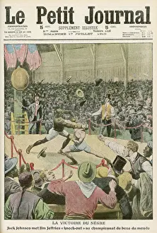 Hander: JOHNSON V JEFFRIES 1910