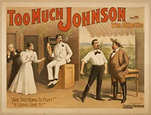 C1894: Too much Johnson with Wm. Gillette