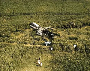 Bridgeport: JOHNSON'S PLANE CRASH