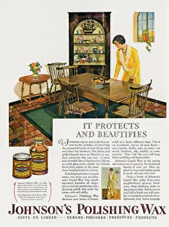 Beautifies: Johnson's Wax polish