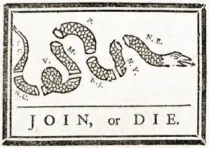 1754: Join or Die, French and Indian War