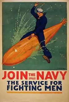 Astride: Join the Navy, the service for fighting men