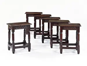 The Geffrye Museum Trust Limited: Six joined stools