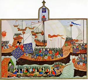 Request: Joint French and English expedition setting out