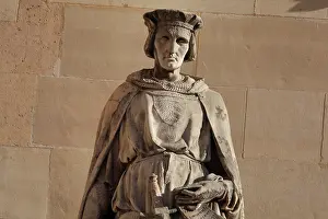 Marcellin: Joinville statue, Cour Napoleon, Louvre, Paris, France