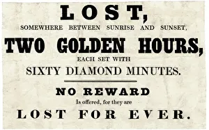 Notice: Joke notice, Lost Hours