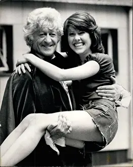 Sladen: Jon Pertwee, Dr Who, with new assistant Elisabeth Sladen