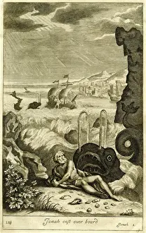 Shipwreck: Jonah cast overboard