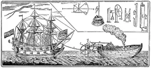 Rigged: Jonathan Hulls Steam Tug-boat of 1736