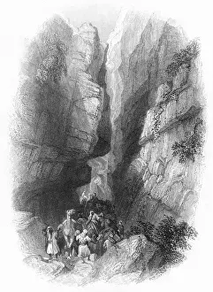 Petra: JORDAN/PETRA RAVINE 1835