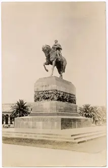 Montevideo: Jose Artigas monument, Montevideo, Uruguay, South America