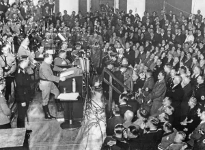 Referendum: Josef Brueckel in a speech after the referendum in Vienna