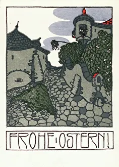 Diveky: Josef Diveky. Easter Card. Wiener