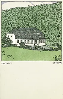 Karlsbad: Josef Diveky. Poststation in Karlsbad