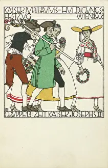 Diveky: Josef Diveky. Procession in Honor