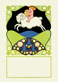 Werkstaette: Josef Diveky. Putto riding a Ram