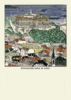 Diveky: Josef Diveky. Royal Castle in Ofen