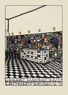 Fledermaus: Josef Hoffmann. Bar Room. Cabaret