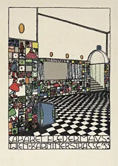 Fledermaus: Josef Hoffmann. Bar Room. Cabaret