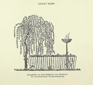 Sarcophagi: Josef Hoffmann. Design for an unexecuted sarcophagus