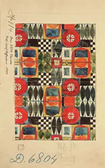 Coverings: Josef Hoffmann. Fabric and carpet pattern design