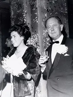 Issels: Josef Issels, German physician, and daughter, Munich ball