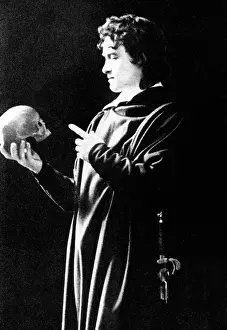 Morbid: Josef Kainz, around 1897