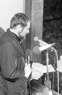 Caslavska: Josef Odlozil - demonstration - Wenceslas Square