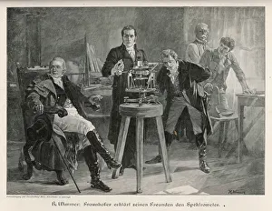 Spectrometer: Josef Von Fraunhofer with his Spectrometer