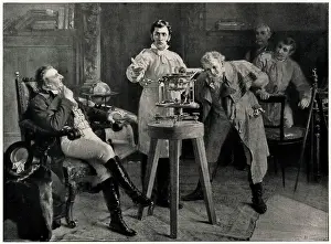 Spectrometer: Josef Von Fraunhofer with his Spectrometer