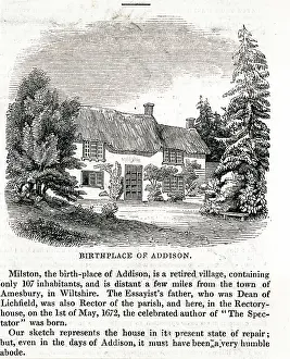 Addison: JOSEPH ADDISON birthplace