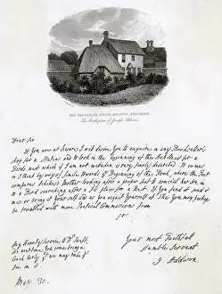 Achilles: JOSEPH ADDISON - handwriting