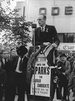 Sparks: Joseph Alfred Sparks campaigning