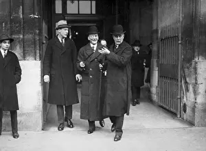 Austen: Joseph Austen Chamberlain with his son Joseph and Robert Cre