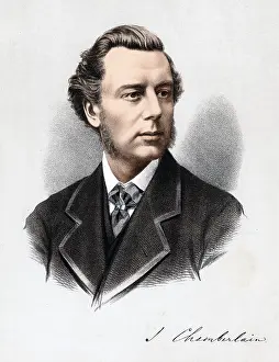 Tinted: Joseph Chamberlain (1836-1914) British Liberal