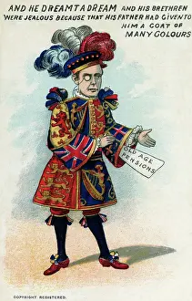 Pensions: Joseph Chamberlain - Coat of Many Colours