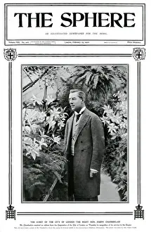 May19: Joseph Chamberlain in his conservatory, Highgate 1902