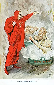 Tubs: Joseph Chamberlain as Mephistopheles boiling Radicals