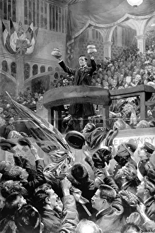 Ounces: Joseph Chamberlain MP at Bingley Hall, Birmingham