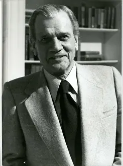 Joseph Cotten, actor, 75th birthday