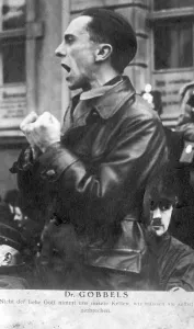 Gesticulate: Joseph Goebbels, 1933