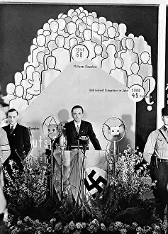 Illustrates: Joseph Goebbels, 1934