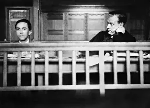 Insult: Joseph Goebbels in court, 1932