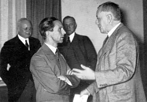 Thyssen: Joseph Goebbels and Fritz Thyssen, 1933