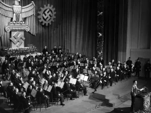 Opernhaus: Joseph Goebbels at the joint session of the Reich Chambe