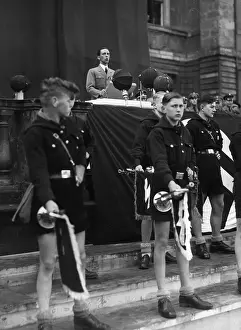 Blower: Joseph Goebbels in the Lustgarten in Berlin on the 1st of